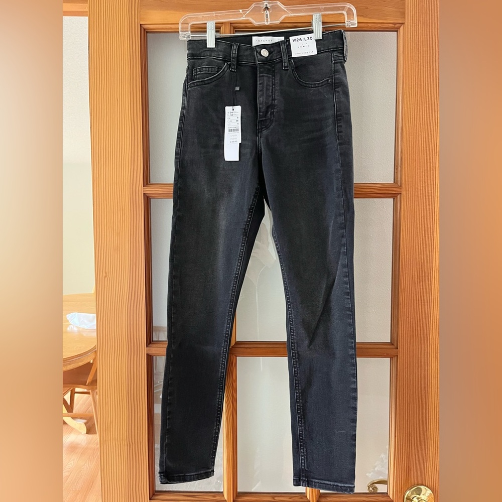Topshop Woman’s Black Slim Jeans